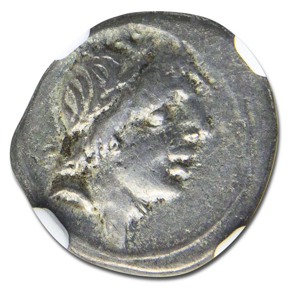Roman Republic Silver Quinarius (c. 81 BC) Ch VF NGC Roman Republic Silver Quinarius (c. 81 BC) Ch VF NGC