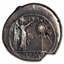 Roman Republic Silver Victoriatus (c. 211-208 BC) Fine Cr-53/1.