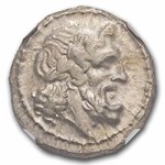 Roman Republic-VB AR Victoriatus (c 211-208 BC) MS NGC (Cr-95/1b)