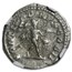 Roman Silver Denarius Caracalla (198-217 AD) Ch Fine NGC