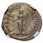 Roman Silver Denarius Caracalla 198-217 AD VF NGC (Random Coin)