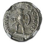 Roman Silver Denarius Emperor Caracalla (198-217 AD) CH AU NGC
