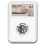 Roman Silver Denarius Emperor Domitian (81-96 AD) Ch Fine NGC