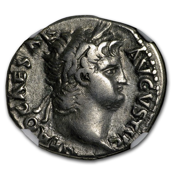 Buy Roman Silver Denarius Emperor Nero (54-68 AD) Ch VF NGC | APMEX