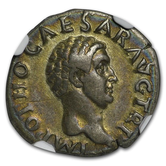 Roman Silver Denarius Emperor Otho (69 AD) CH VF NGC Roman Silver Denarius Emperor Otho (69 AD) CH VF NGC