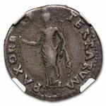 Roman Silver Denarius Emperor Otho (69 AD) Fine NGC