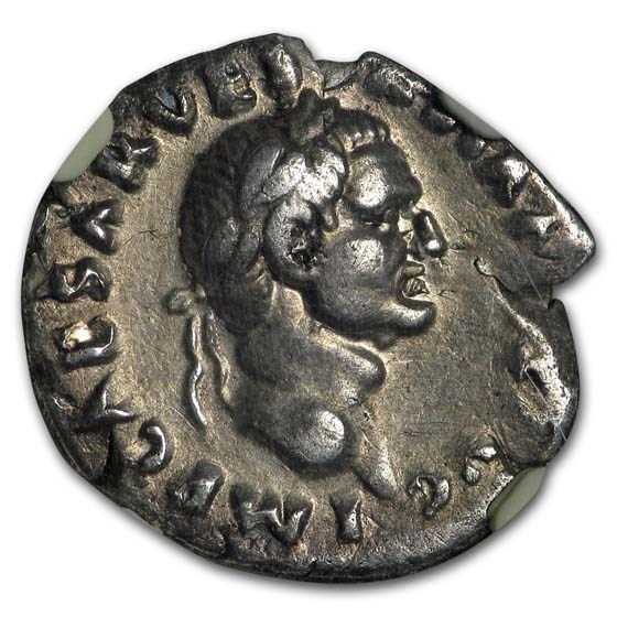 Roman Silver Denarius Emperor Vespasian (69-79 AD) CH VF NGC Roman Silver Denarius Emperor Vespasian (69-79 AD) CH VF NGC