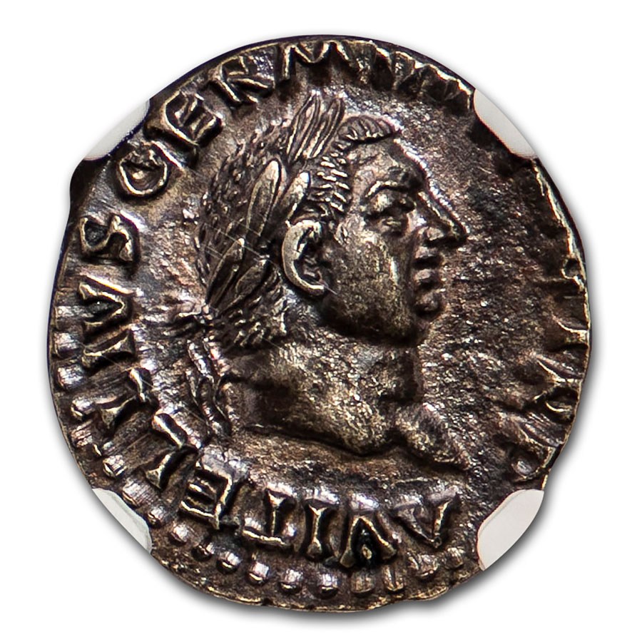 Buy Roman Silver Denarius Emperor Vitellius (69 AD) Ch AU NGC | APMEX