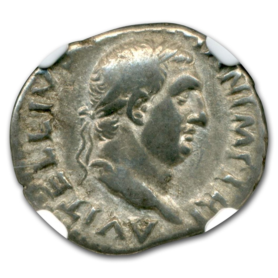 Buy Roman Silver Denarius Emperor Vitellius (69 AD) VF NGC | APMEX