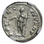 Roman Silver Denarius Geta (209-211 AD) VF NGC (Random Coin)