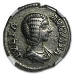 Roman Silver Denarius Julia Domna (193-217 AD) VF NGC