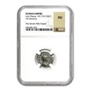 Roman Silver Denarius Julia Maesa (218-224/5 AD) AU NGC