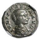 Roman Silver Denarius Julia Maesa (218-224/5 AD) XF NGC