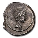 Roman Silver Denarius Julius Caesar d.44 BC CH VF NGC Cr-494/39a