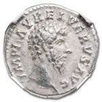 Roman Silver Denarius Lucius Veras (161-169 AD) XF NGC