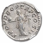 Roman Silver Denarius Lucius Veras (161-169 AD) XF NGC