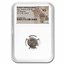 Roman Silver Denarius Marc Antony Legion II (30 BC) VG NGC