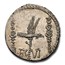 Roman Silver Denarius Marc Antony Legion VI (30 BC) Ch AU NGC