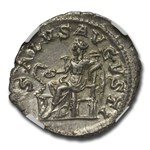 Roman Silver Denarius Maximinus I (235-238 AD) AU NGC RIC IV 14