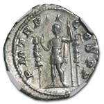 Roman Silver Denarius Maximinus I (235-238 AD) Ch-XF NGC