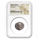 Roman Silver Denarius Random Emperors (69 AD-244 AD) NGC