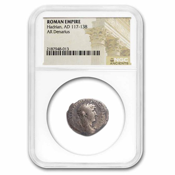 Roman Silver Denarius Random Emperors (69 AD-244 AD) NGC