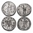 Roman Silver Denarius Random Emperors (69 AD-244 AD) Unc