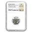 Roman Silver Denarius Septimius Severus (193-211 AD) AU NGC