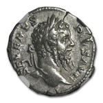 Roman Silver Denarius Septimius Severus (193-211 AD) CH XF NGC