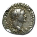 Roman Silver Denarius Vespasian (69-79 AD) Ch VF NGC (RIC II 29) Roman Silver Denarius Vespasian (69-79 AD) Ch VF NGC (RIC II 29)