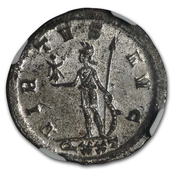 Buy Roman Silvered Bi Aurelianianus Emp. Probus 276-282 AD Ch MS* NGC