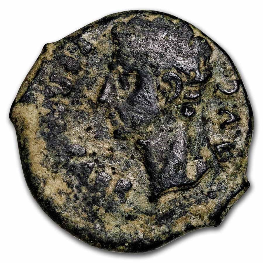 Roman Spain, Corduba AE Semis Augustus (27 BC-14 AD) VF (RPC-130)