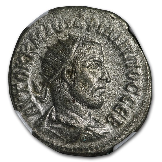 Roman Tetradrachm Emperor Phillip I (244-249 AD) Ch XF NGC Roman Tetradrachm Emperor Phillip I (244-249 AD) Ch XF NGC