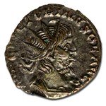 Romano-Gallic BI Dbl Denarius Victorinus 269-271 AD AU NGC Vault