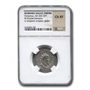 Romano-Gallic Emp BI Dbl Denarius Postumus (260-269 AD) XF NGC