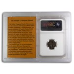 Rome AE3/4 BI Nummus Constantius II XF NGC (Nether Compton Vault)