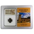 Rome AE3/4 BI Nummus Constantius II XF NGC (Nether Compton Vault)