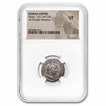 Rome AR Dbl Denarius Philip I (244-249 AD) VF NGC (Random Coin)