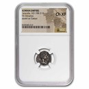 Rome AR Denarius Caracalla 198-217 AD Ch XF NGC (7 Hills Hoard) Rome AR Denarius Caracalla 198-217 AD Ch XF NGC (7 Hills Hoard)