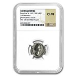 Rome AR Denarius Faustina Sr 138-141 AD Ch VF NGC (Random Coin)