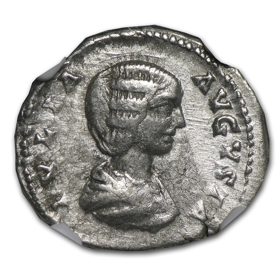 Rome AR Denarius Julia Domna 193-217 AD Ch VF NGC (Random Coin)
