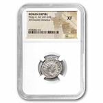 Rome AR Double Denarius Philip II (247-249 AD) XF NGC (Random)