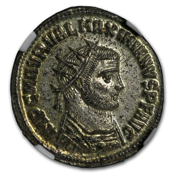 Rome Bi Aurelianianus Emp Maximianu (286-310 AD) MS NGC RIC V 622 Rome Bi Aurelianianus Emp Maximianu (286-310 AD) MS NGC RIC V 622