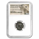 Rome BI Dbl Denarius Victorinus 269-271 AD VF NGC (Bicknor Hoard)