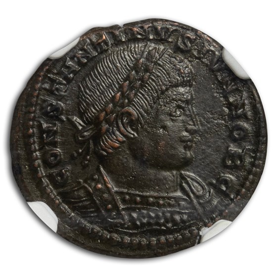 Buy Rome BI Nummus Constantine II AU NGC (Nether Compton Vault) | APMEX
