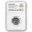 Rome Dbl Denarius Valerian I Jupiter on Goat (253-260 AD) VF NGC