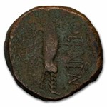 Rome Gaul Crocodile Dupondius Augustus/Agrippa (27 BC-14 AD) Ch F