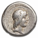 Rome Rep AR Denarius L. Piso Frugi 90 BC VF Crawford 340/1