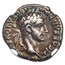 Rome Silver Denarius Emperor Tiberius (14-37 AD) Ch VF NGC