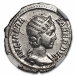 Rome Silver Denarius Julia Mamaea 222-35 AD XF NGC (Random Coin)